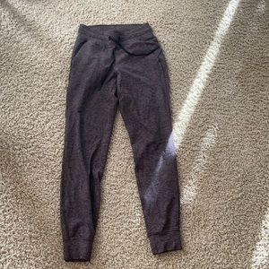 Size 4 lululemon purple ready to rulu joggers